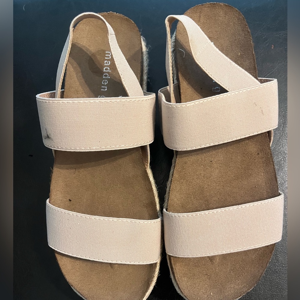 Madden girl platform sandals size 6